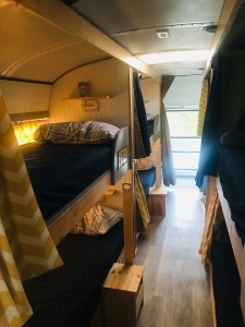 Bunk Bus sleeping accommodations